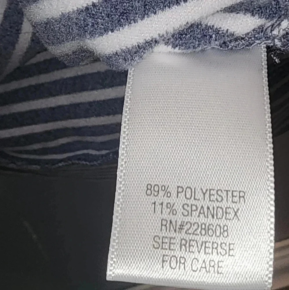 Womens 1/4 Zip Croft & Barrow Striped Pullover Size Small - Picture 4 of 5